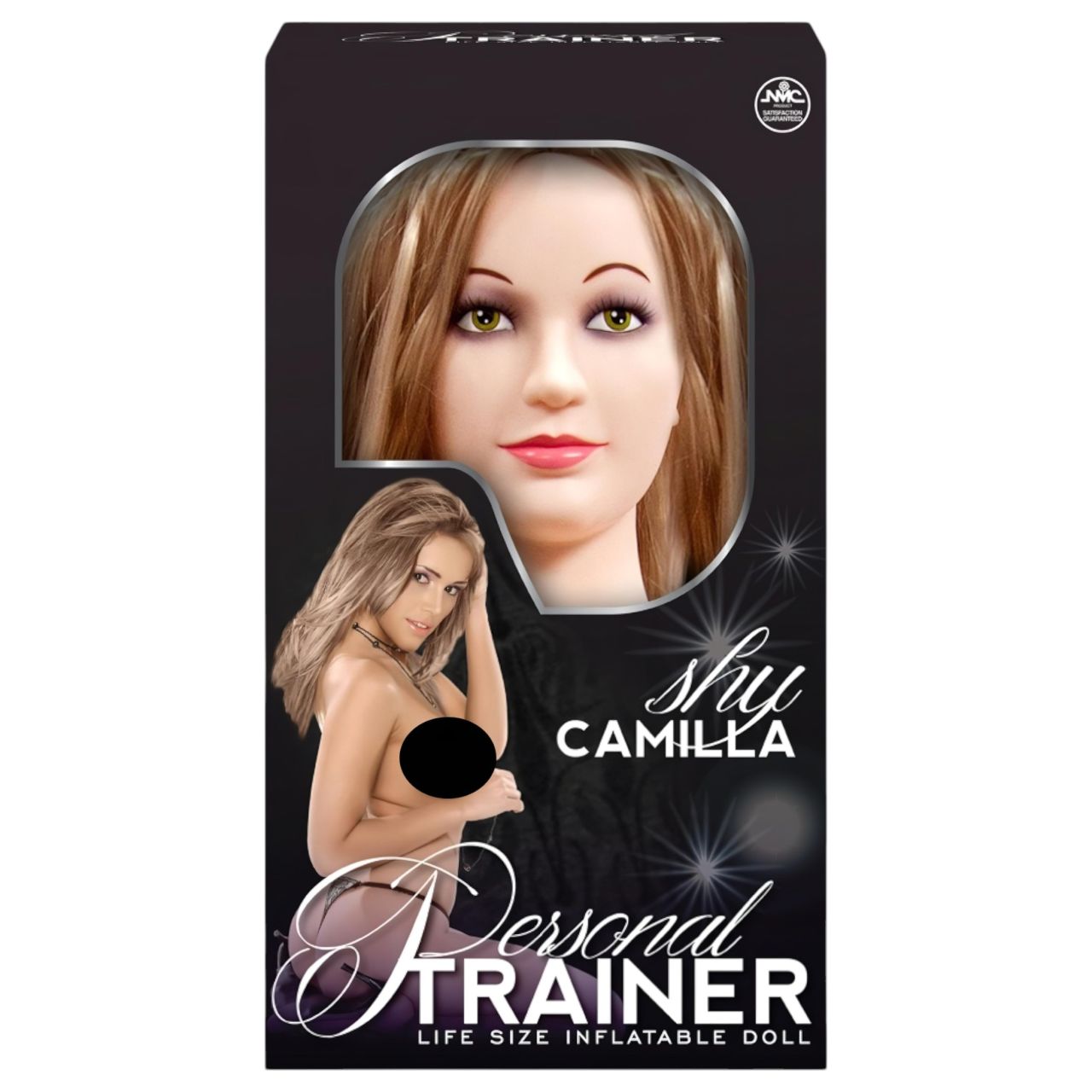 Shy Camilla - életnagyságú guminő Shy Camilla - életnagyságú guminő
