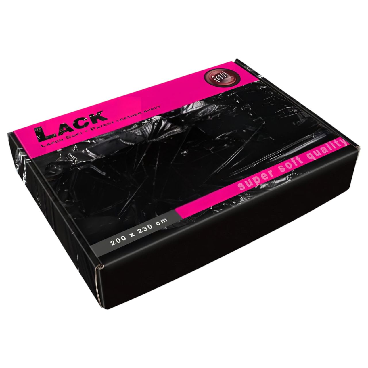 Lakk lepedő - super soft - 200x230cm (fekete) Lakk lepedő - super soft - 200x230cm (fekete)