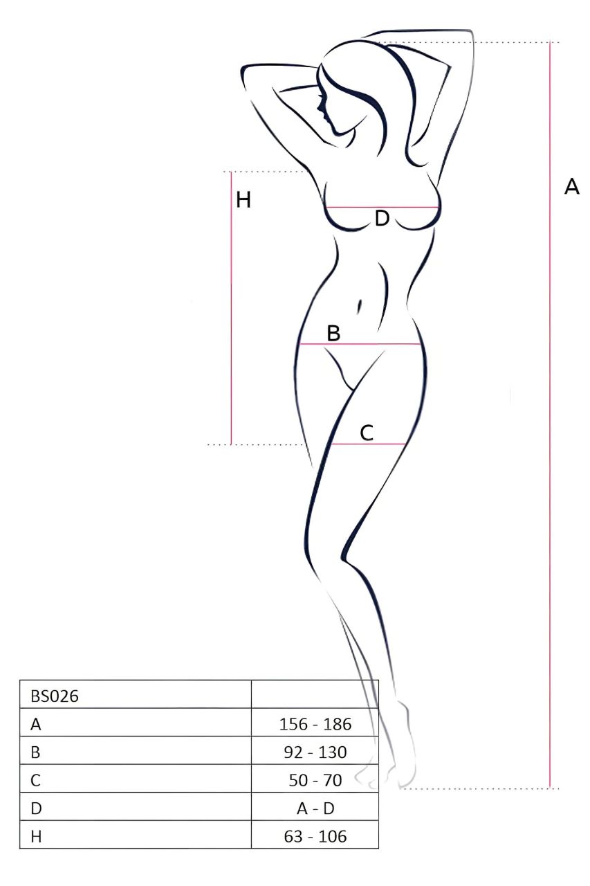 Passion BS026 - miniruha vállpántokkal (fekete) - S-L Passion BS026 - miniruha vállpántokkal (fekete) - S-L