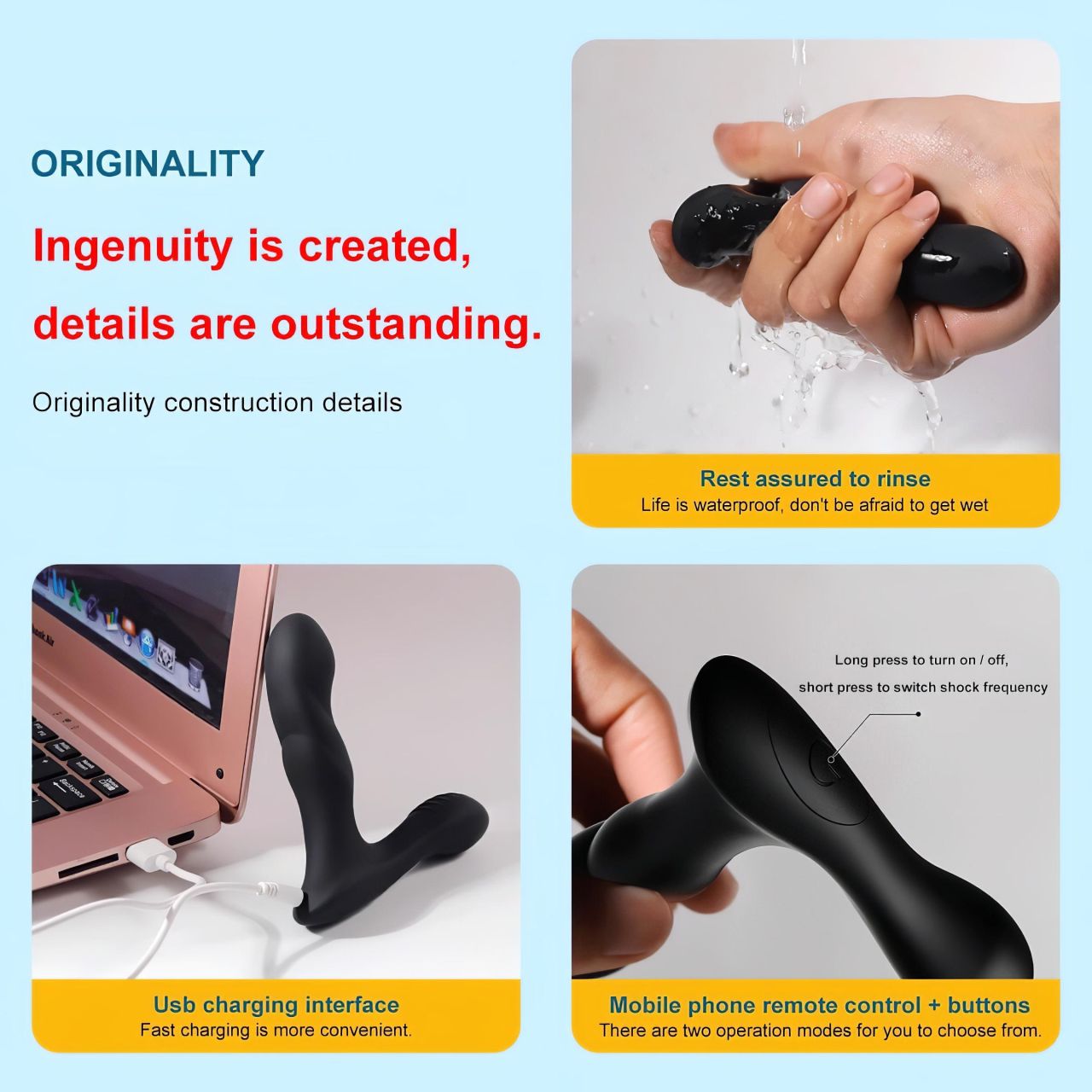 Leopard - 2 motoros prosztatavibrátor (fekete) Leopard - 2 motoros prosztatavibrátor (fekete)