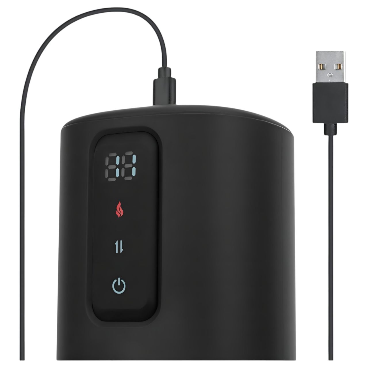 CRUIZR CX11 - melegítő, szorító maszturbátor (fekete) CRUIZR CX11 - melegítő, szorító maszturbátor (fekete)