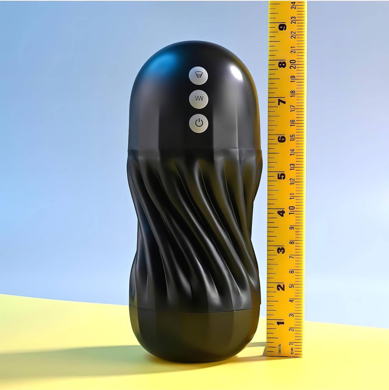 Playboy Solo Stroker - akkus szívó maszturbátor (fekete) Playboy Solo Stroker - akkus szívó maszturbátor (fekete)