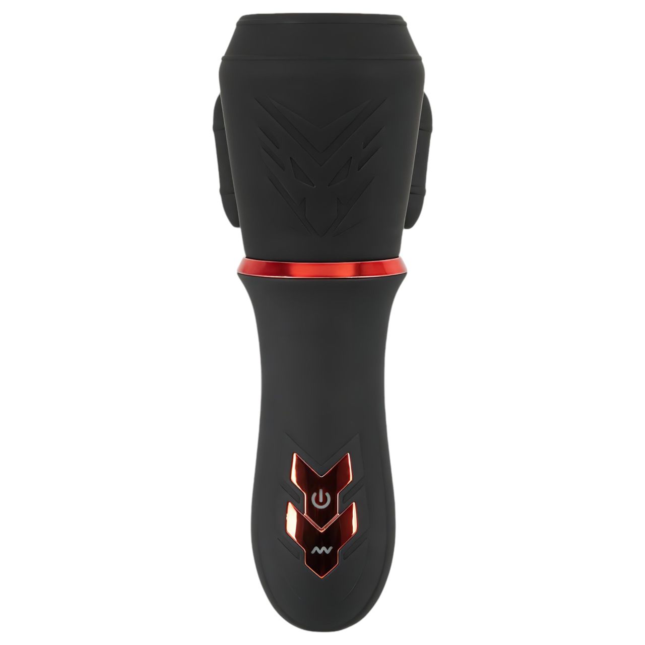 Rebel - akkus, 2 motoros makkvibrátor (fekete) Rebel - akkus, 2 motoros makkvibrátor (fekete)