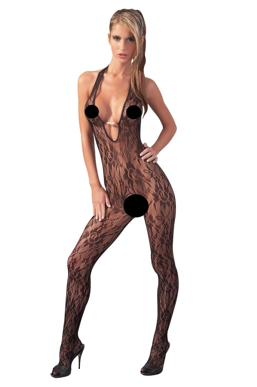 NO:XQSE - Csipke overál gyöngyös díszítéssel NO:XQSE - Csipke overál gyöngyös díszítéssel