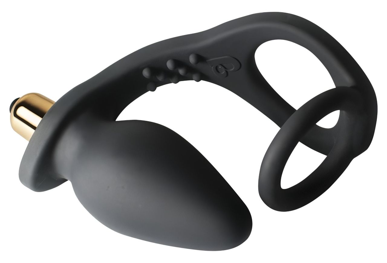 RO-ZEN dupla péniszgyűrű és anál vibrátor RO-ZEN dupla péniszgyűrű és anál vibrátor