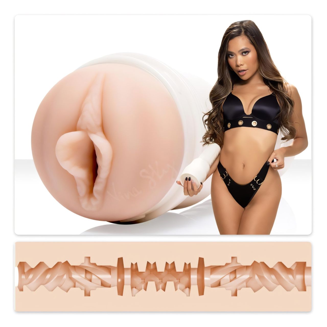 Fleshlight Vina Sky Exotica - élethű műpunci (natúr) Fleshlight Vina Sky Exotica - élethű műpunci (natúr)