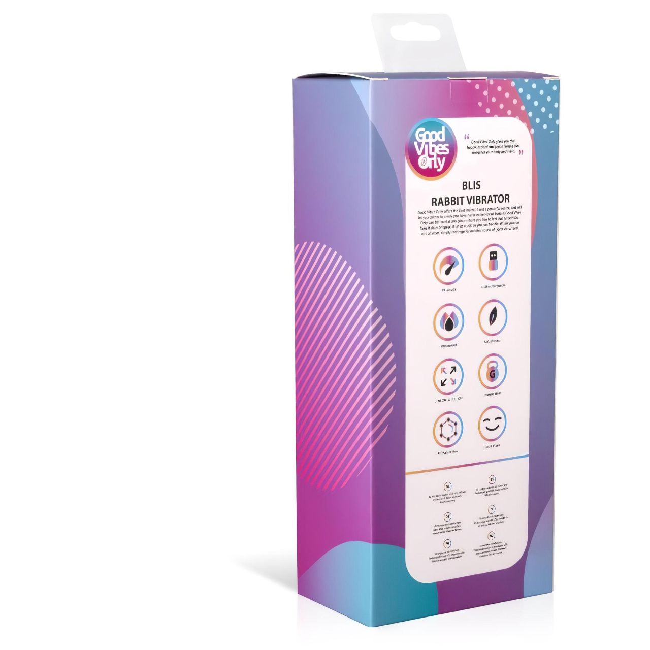 Good Vibes Only Blis Rabbit - csiklókaros vibrátor (türkiz) Good Vibes Only Blis Rabbit - csiklókaros vibrátor (türkiz)