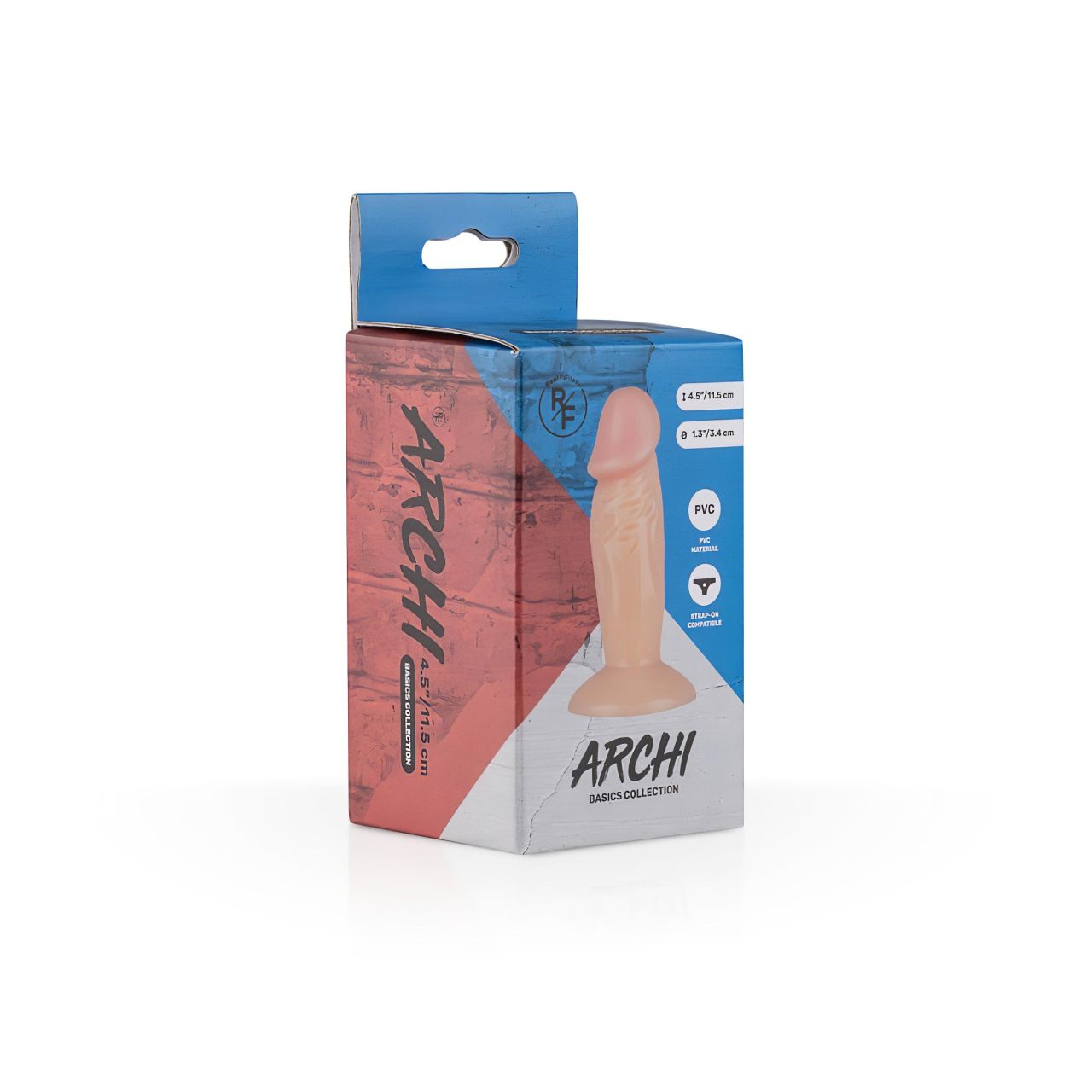 Real Fantasy Archi - élethű dildó - 11,5cm (natúr) Real Fantasy Archi - élethű dildó - 11,5cm (natúr)