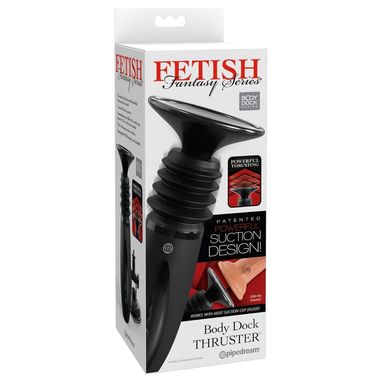 Fetish Fantasy Body Dock Thruster - lökő adapter (fekete) Fetish Fantasy Body Dock Thruster - lökő adapter (fekete)
