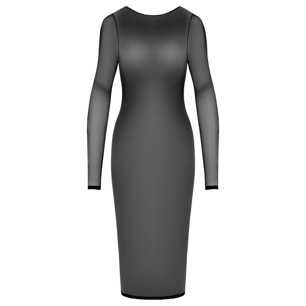 Cottelli Party - áttetsző, cipzáras ruha (fekete) Cottelli Party - áttetsző, cipzáras ruha (fekete)