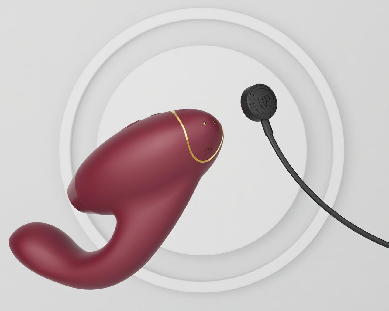 Womanizer Duo 2 - 2in1 G-pont vibrátor (piros) Womanizer Duo 2 - 2in1 G-pont vibrátor (piros)