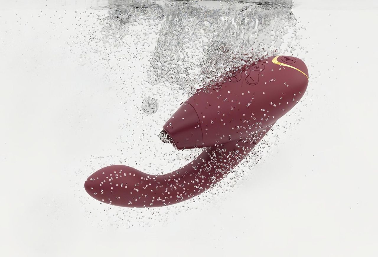 Womanizer Duo 2 - 2in1 G-pont vibrátor (piros) Womanizer Duo 2 - 2in1 G-pont vibrátor (piros)