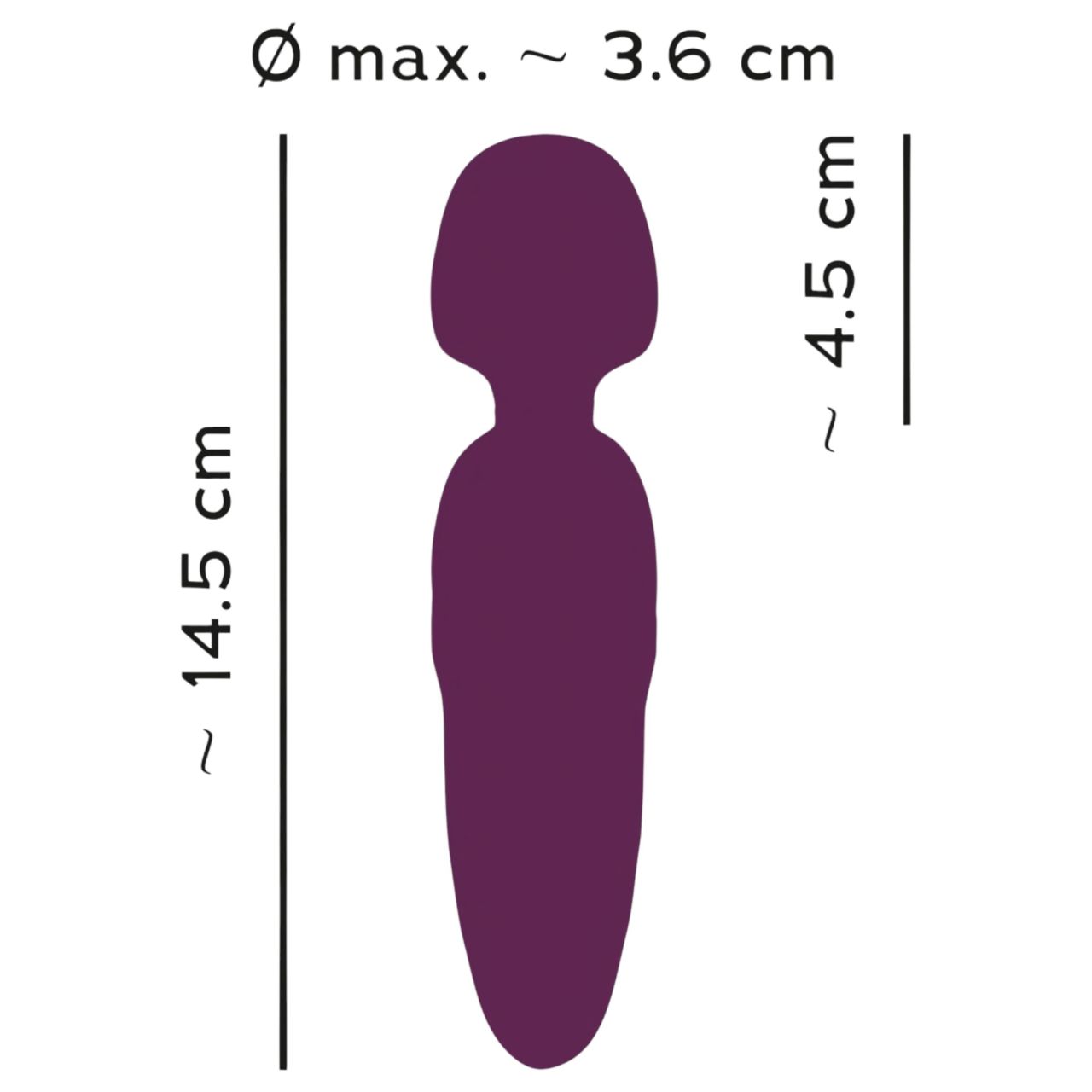 You2Toys Petite - akkus masszírozó vibrátor (piros) You2Toys Petite - akkus masszírozó vibrátor (piros)