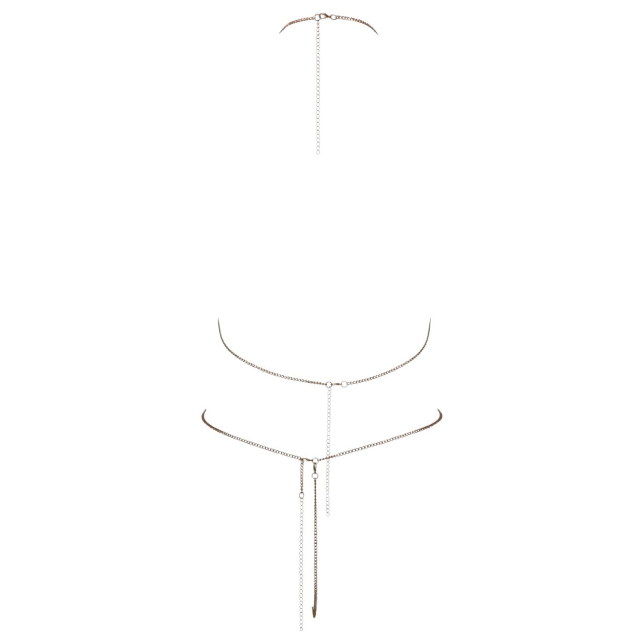 Cottelli - Strasszos láncbikini (ezüst) Cottelli - Strasszos láncbikini (ezüst)