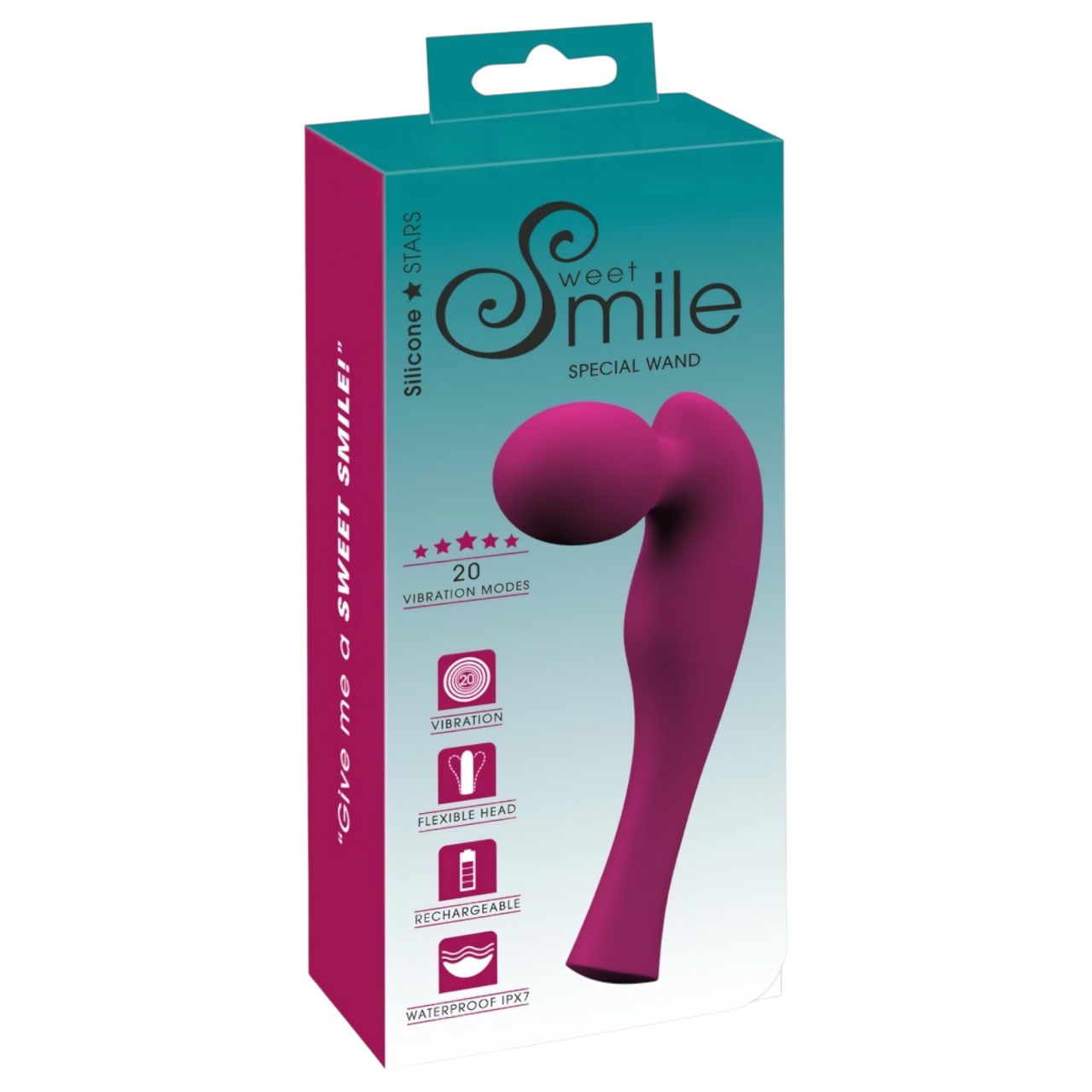 SMILE Special Wand - akkus masszírozó vibrátor (pink) SMILE Special Wand - akkus masszírozó vibrátor (pink)