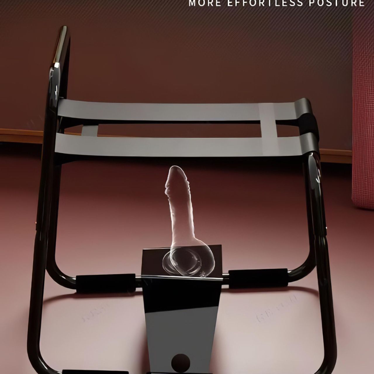 Magic Pillow - Szexszék dildó tartóval (fekete) Magic Pillow - Szexszék dildó tartóval (fekete)