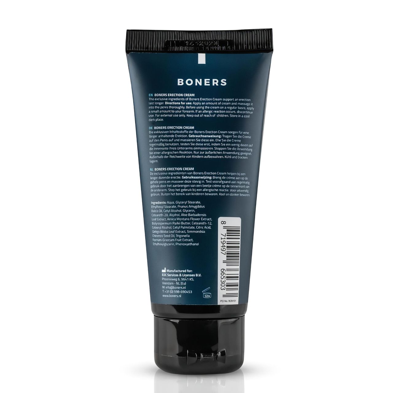 Boners Erection - stimuláló intim krém férfiaknak (100ml) Boners Erection - stimuláló intim krém férfiaknak (100ml)