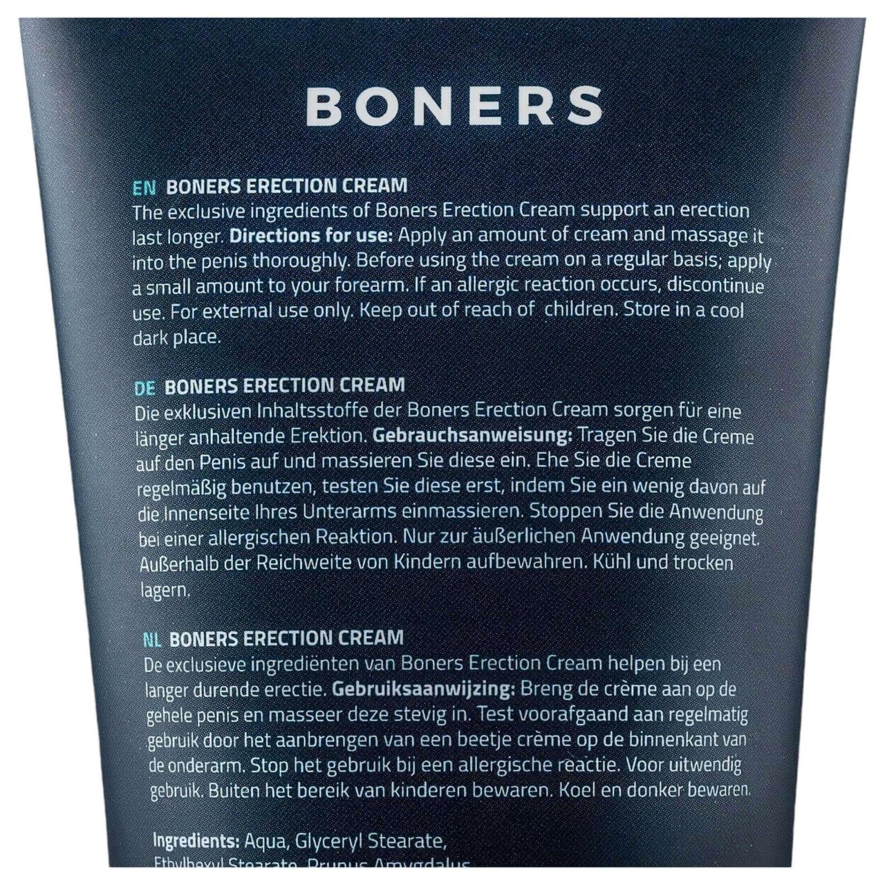Boners Erection - stimuláló intim krém férfiaknak (100ml) Boners Erection - stimuláló intim krém férfiaknak (100ml)