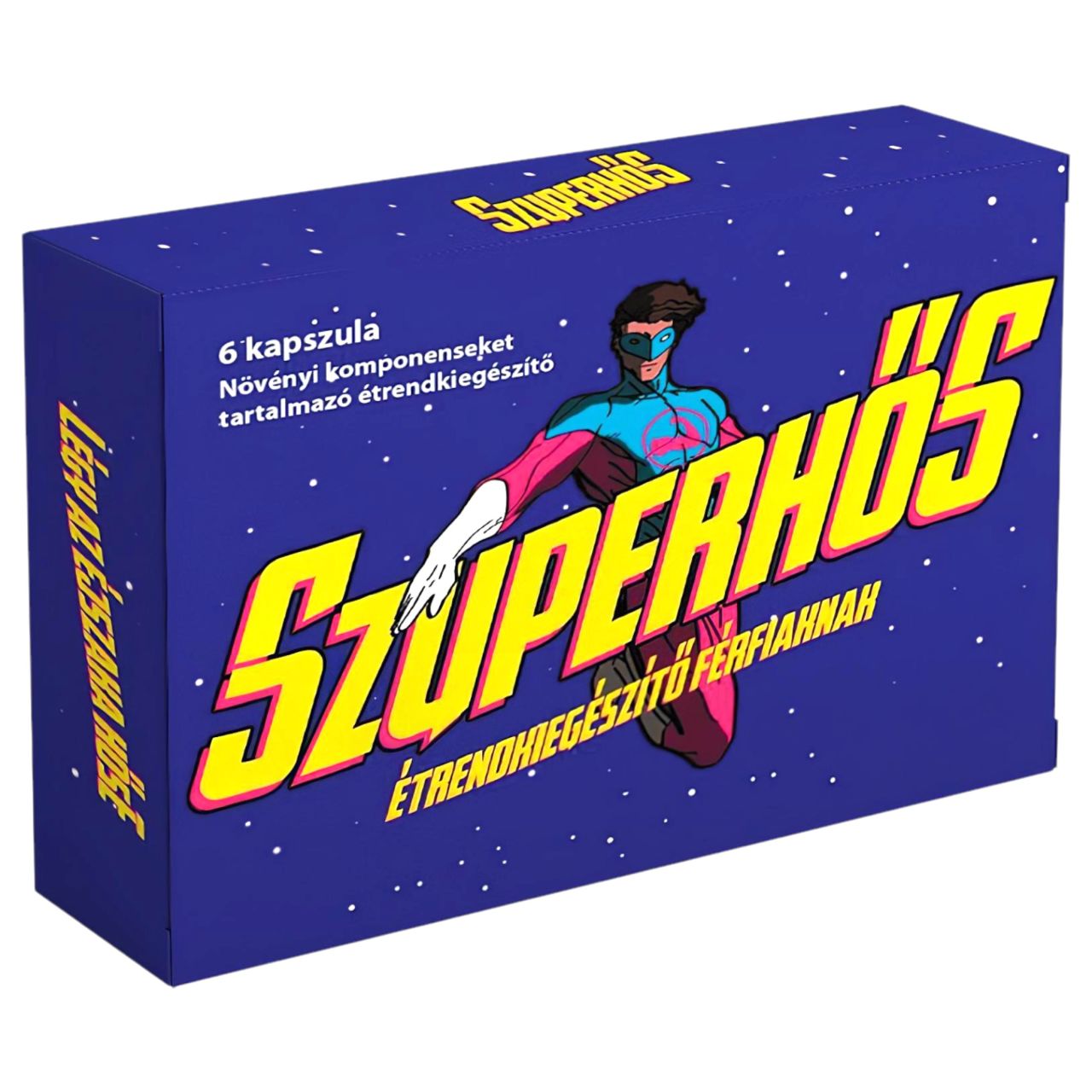 Szuperhős - erős étrend-kiegészítő kapszula férfiaknak (6db) Szuperhős - erős étrend-kiegészítő kapszula férfiaknak (6db)