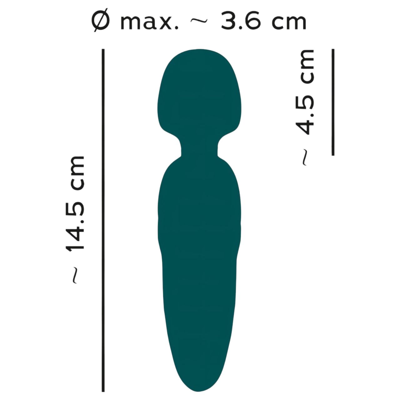 You2Toys Petite - akkus masszírozó vibrátor (zöld) You2Toys Petite - akkus masszírozó vibrátor (zöld)