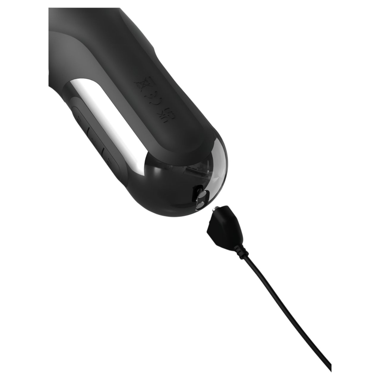 Fetish - 3 motoros lökő vibrátor (fekete) Fetish - 3 motoros lökő vibrátor (fekete)