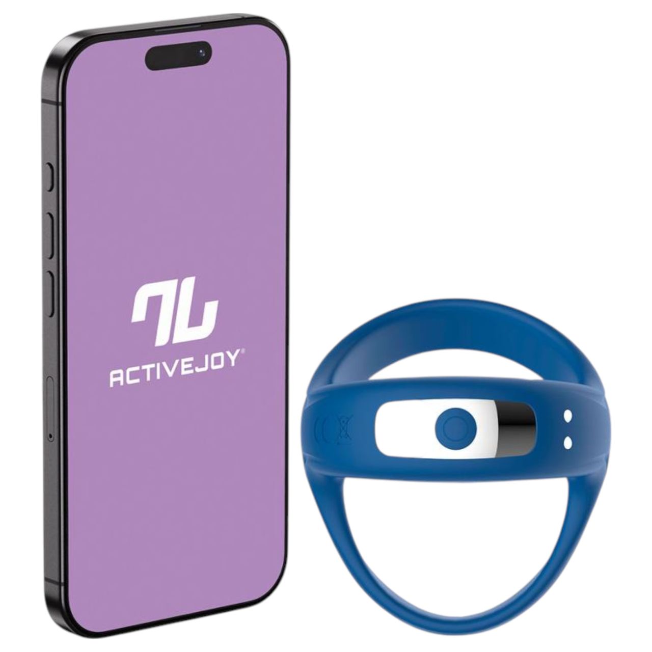 INTOYOU - okos, vibrációs pénisz-és heregyűrű (kék) INTOYOU - okos, vibrációs pénisz-és heregyűrű (kék)