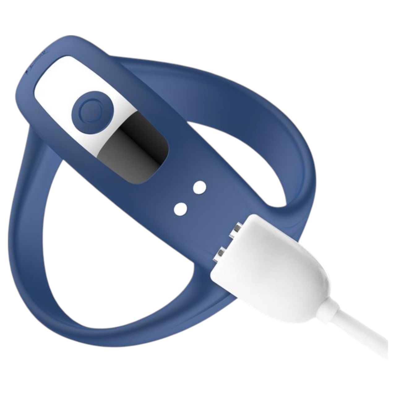 INTOYOU - okos, vibrációs pénisz-és heregyűrű (kék) INTOYOU - okos, vibrációs pénisz-és heregyűrű (kék)