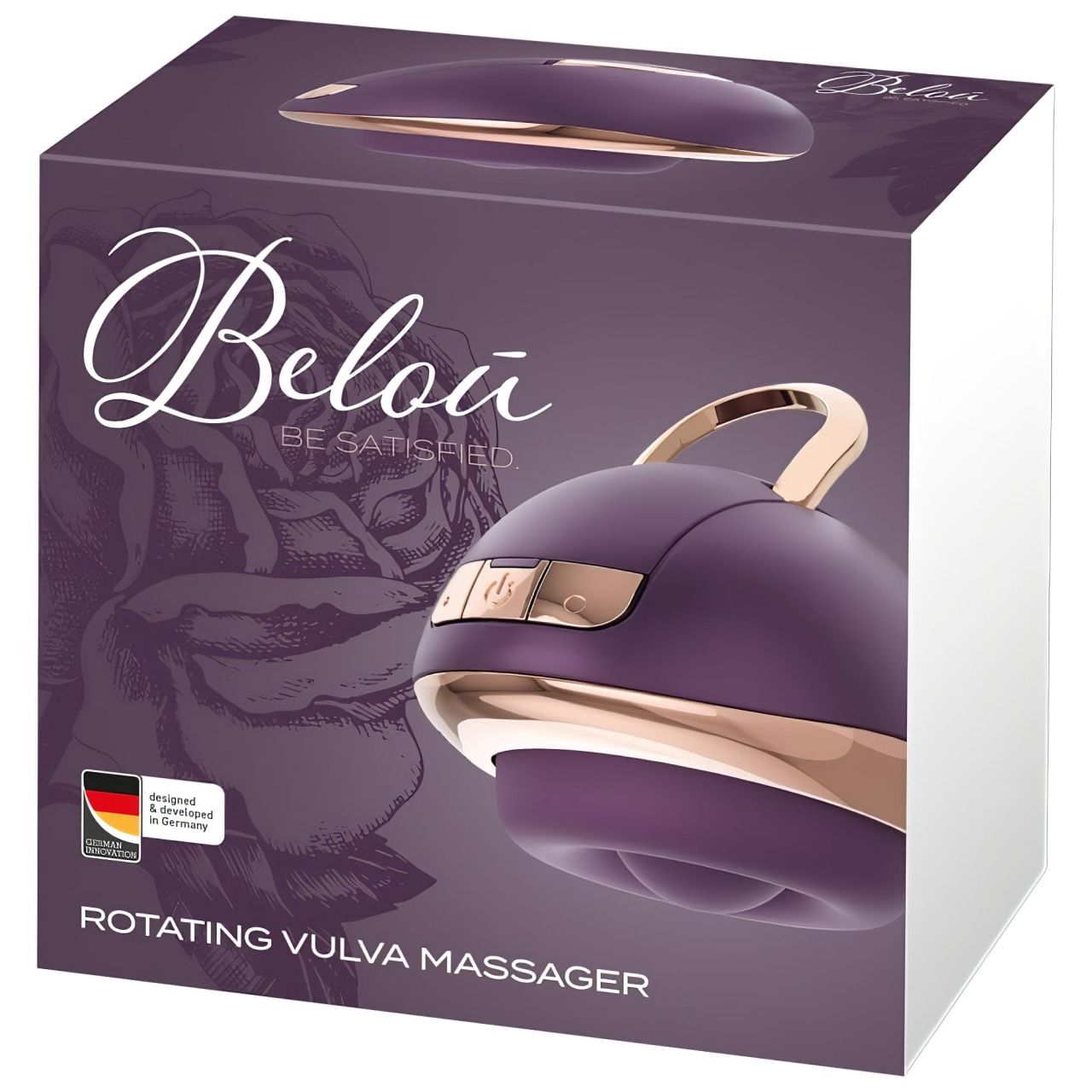Belou - akkus, forgó, vulva masszírozó vibrátor (lila) Belou - akkus, forgó, vulva masszírozó vibrátor (lila)