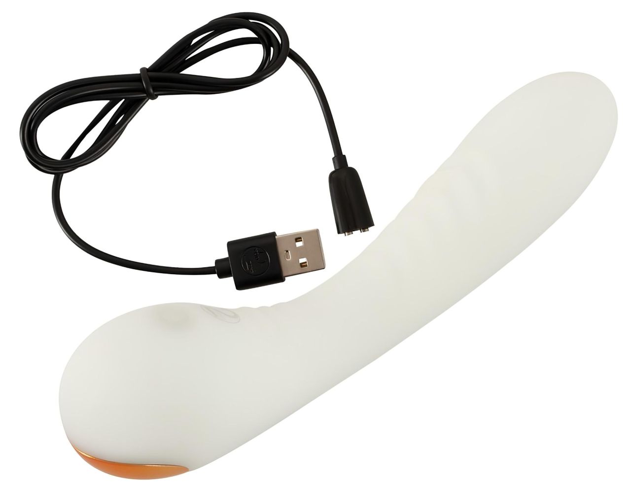 You2Toys Glow in the dark - foszforeszkáló G-pont vibrátor (fehér) You2Toys Glow in the dark - foszforeszkáló G-pont vibrátor (fehér)