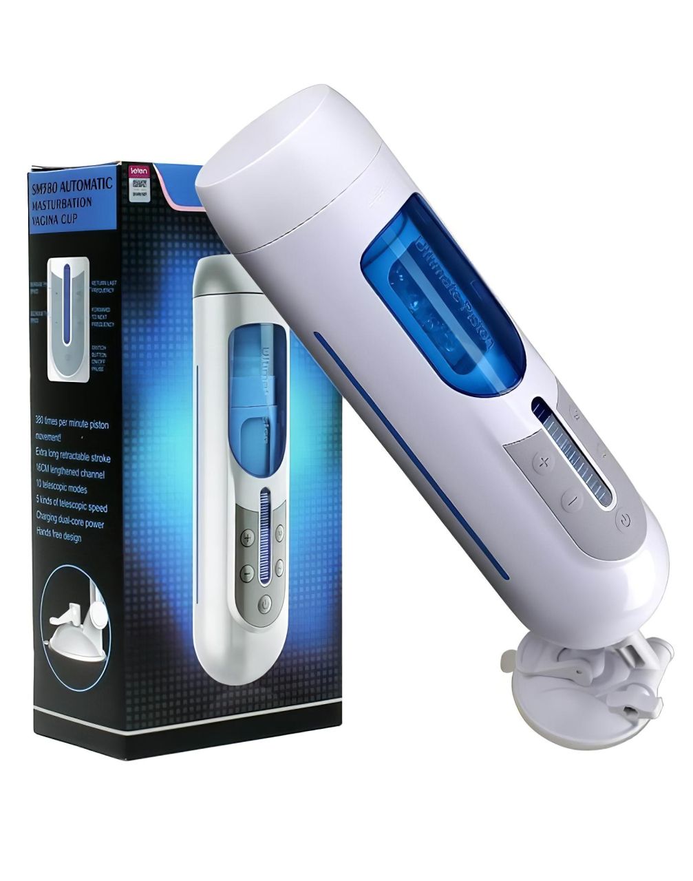 LETEN SM380 - akkus, fel-le mozgó szuper maszturbátor LETEN SM380 - akkus, fel-le mozgó szuper maszturbátor