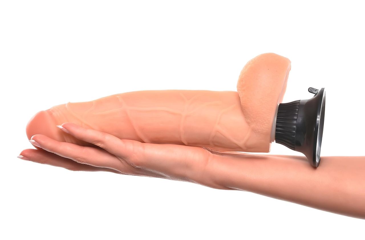 Real Feel Deluxe No.7 - herés, élethű vibrátor (natúr) Real Feel Deluxe No.7 - herés, élethű vibrátor (natúr)