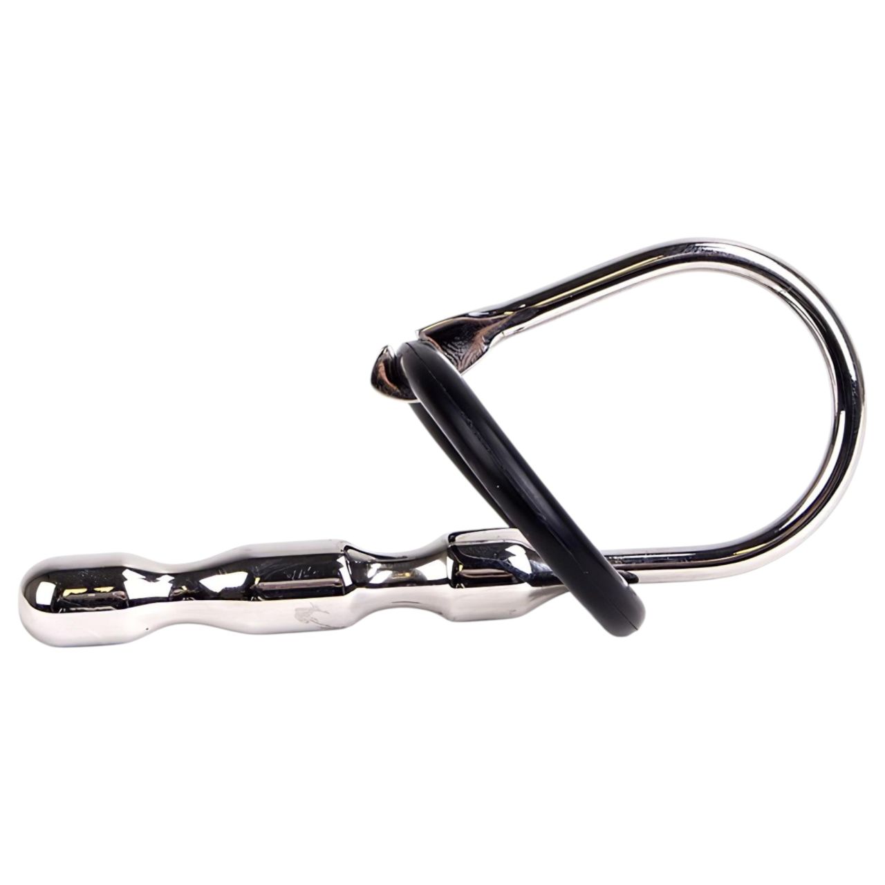 Kiotos - Rozsdamentes acél dilátor szilikon gyűrűkkel (8cm) Kiotos - Rozsdamentes acél dilátor szilikon gyűrűkkel (8cm)