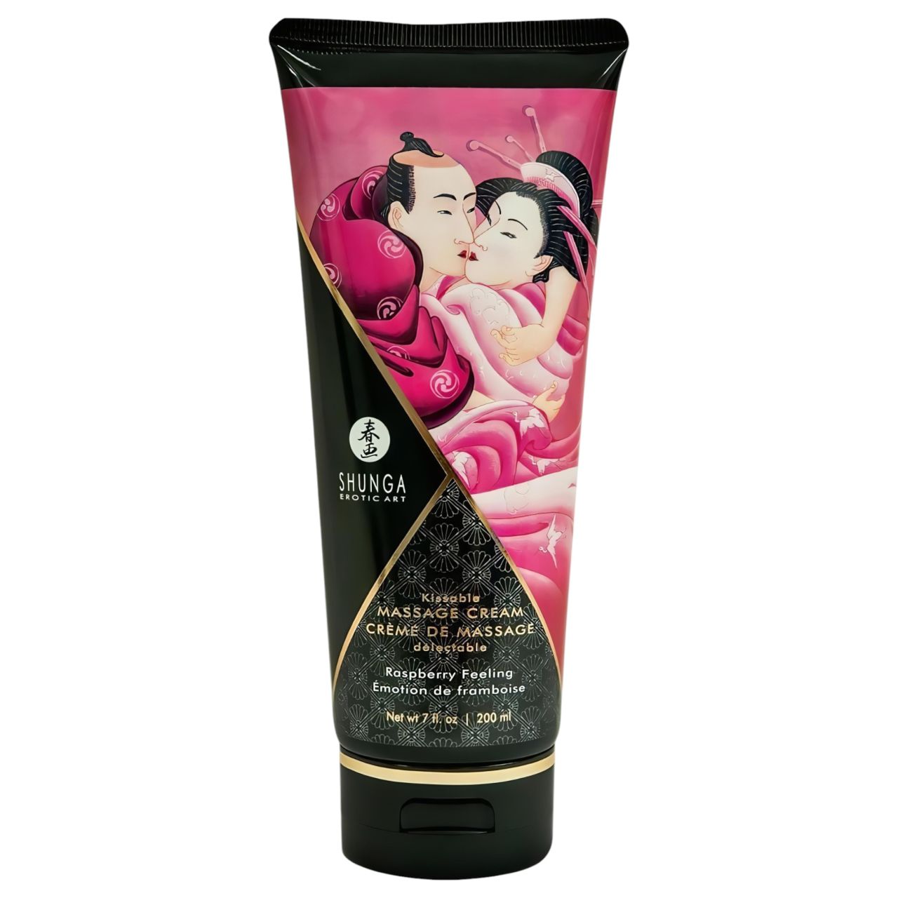 Shunga - masszázs krém - málna (200ml) Shunga - masszázs krém - málna (200ml)
