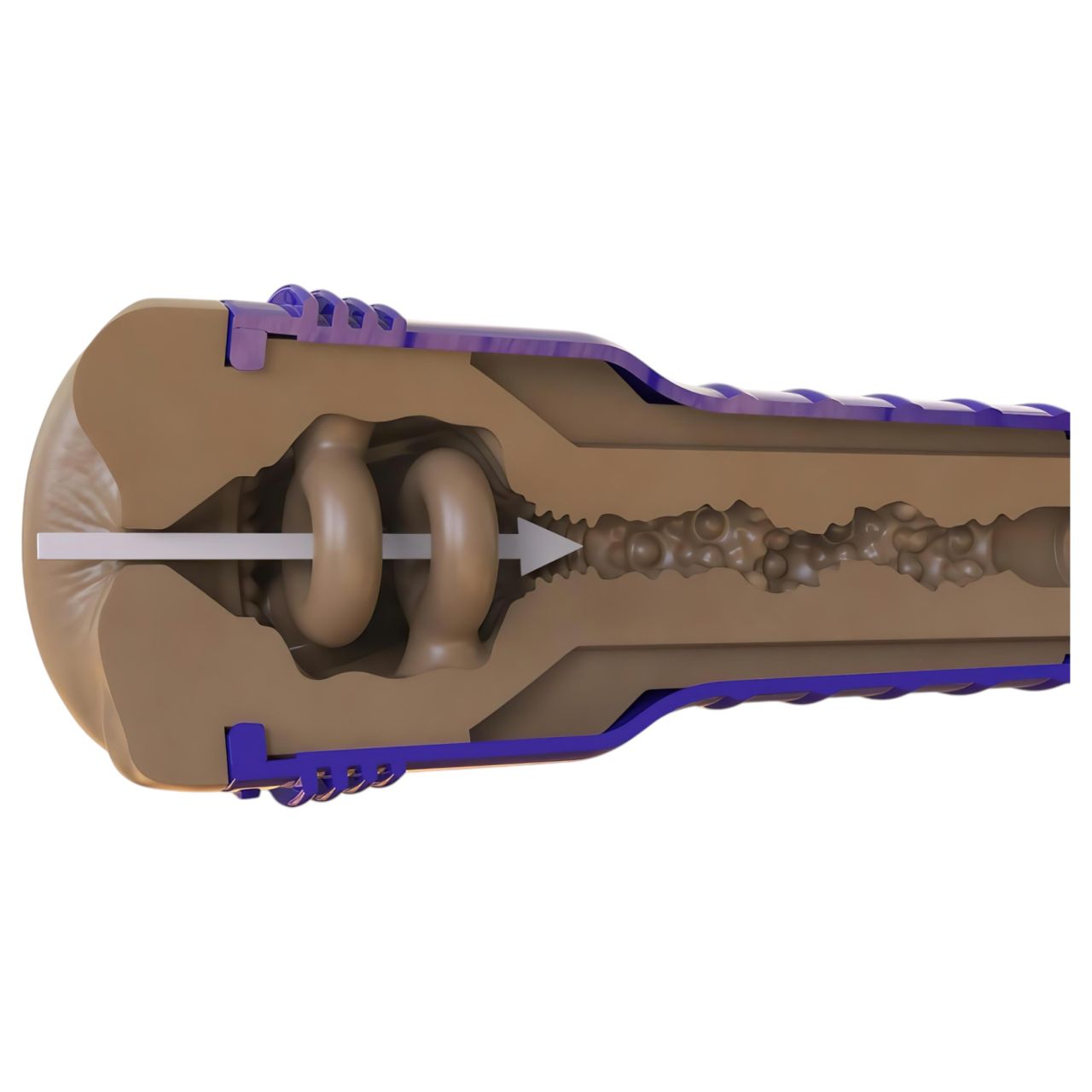 Fleshlight Boost Blast - élethű popsi maszturbátor (barna) Fleshlight Boost Blast - élethű popsi maszturbátor (barna)