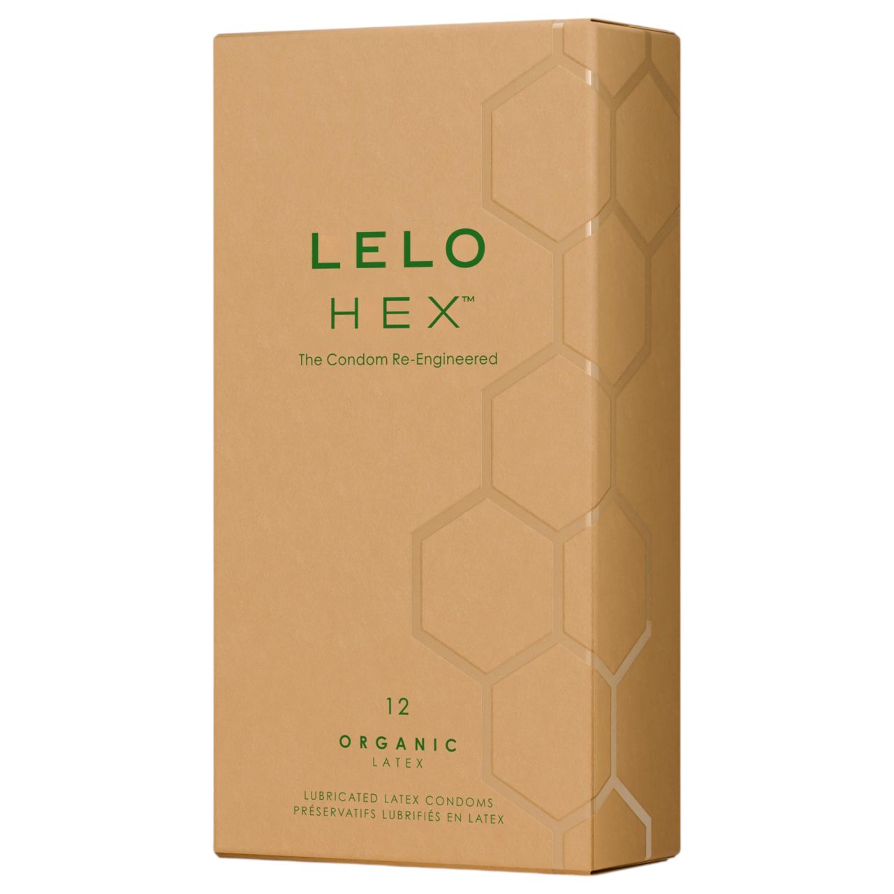 LELO Hex Organic - potencia óvszer (12db) LELO Hex Organic - potencia óvszer (12db)