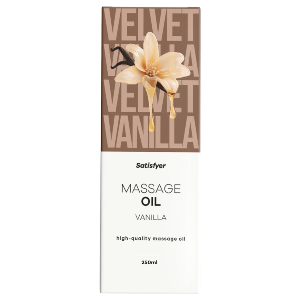 Satisfyer - masszázsolaj - vanília (250ml) Satisfyer - masszázsolaj - vanília (250ml)