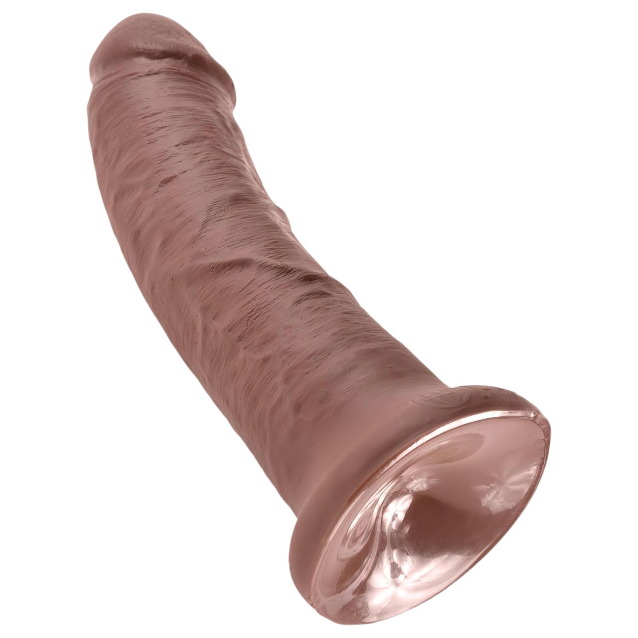 King Cock 8 dildó (20cm) - barna King Cock 8 dildó (20cm) - barna