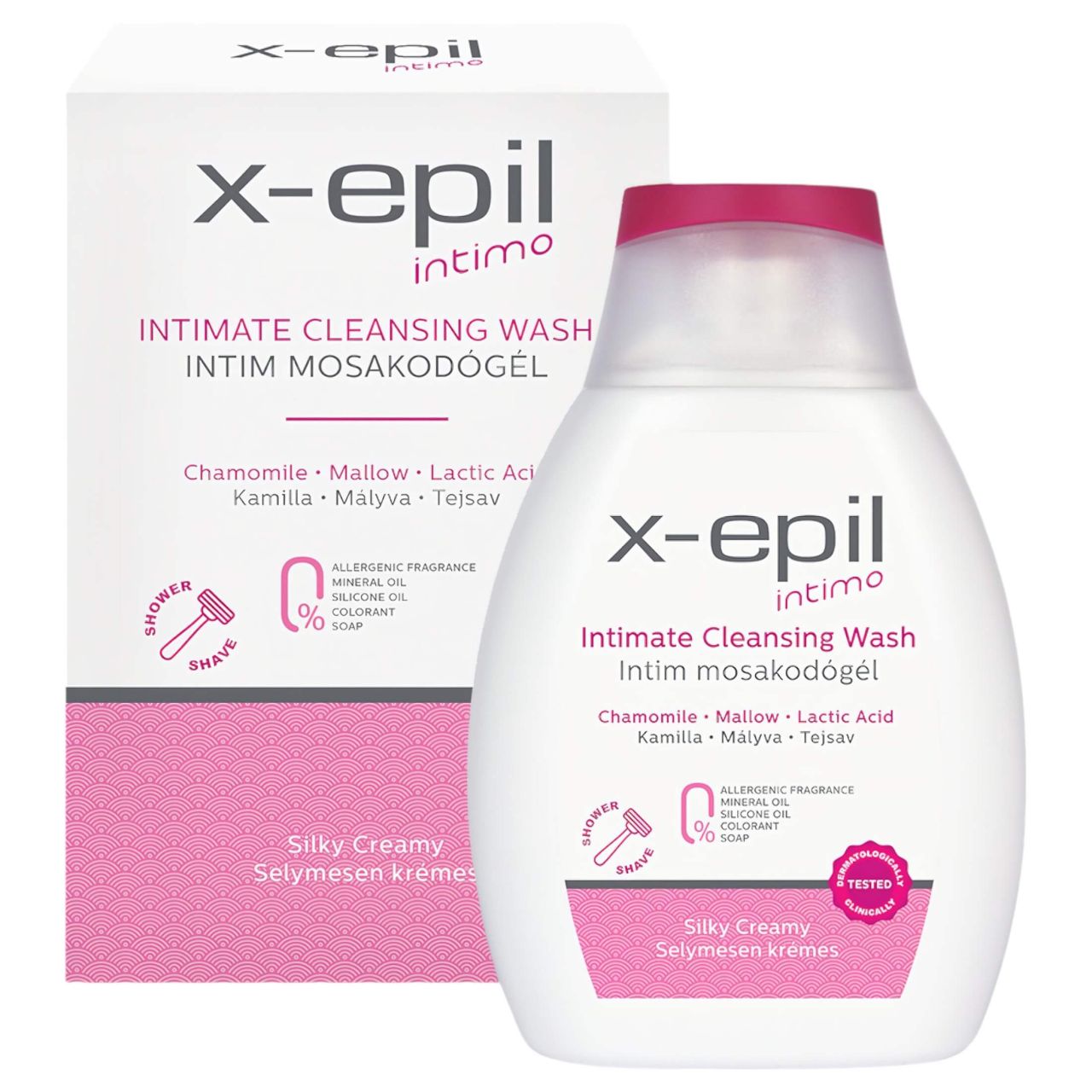 X-Epil Intimo - intim mosakodógél (250ml) X-Epil Intimo - intim mosakodógél (250ml)