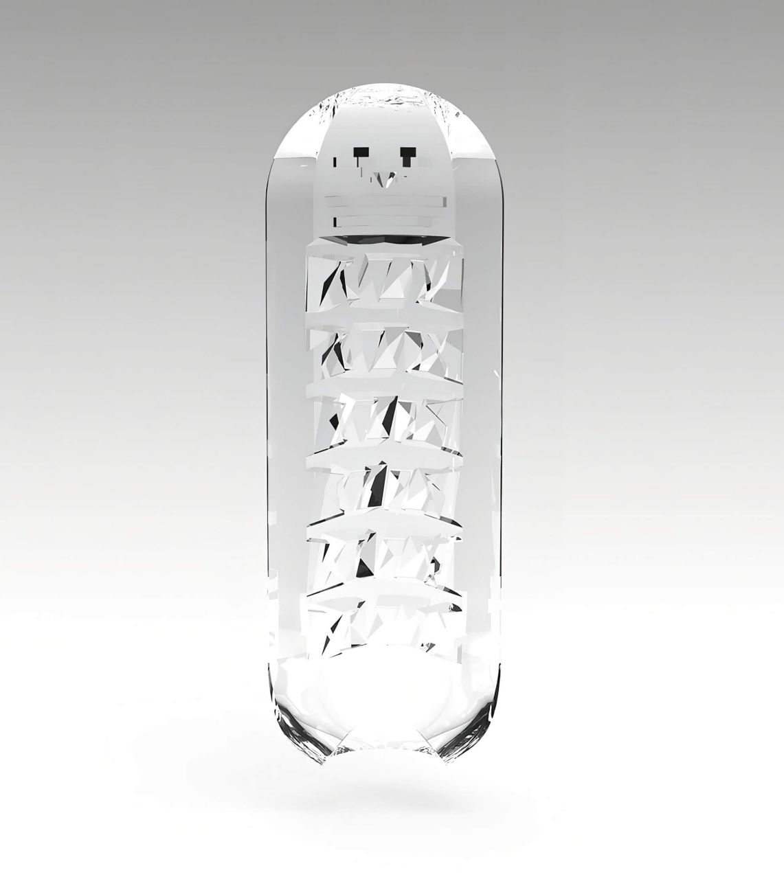 TENGA Spinner Brick - maszturbátor (átlátszó) TENGA Spinner Brick - maszturbátor (átlátszó)