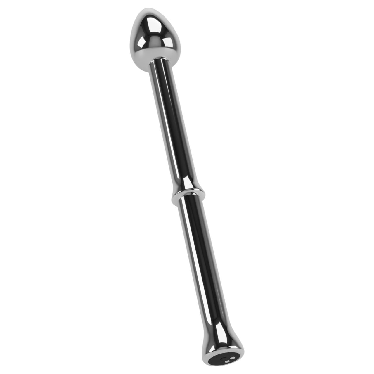 Rebel - fém prosztata vibrátor (ezüst) Rebel - fém prosztata vibrátor (ezüst)