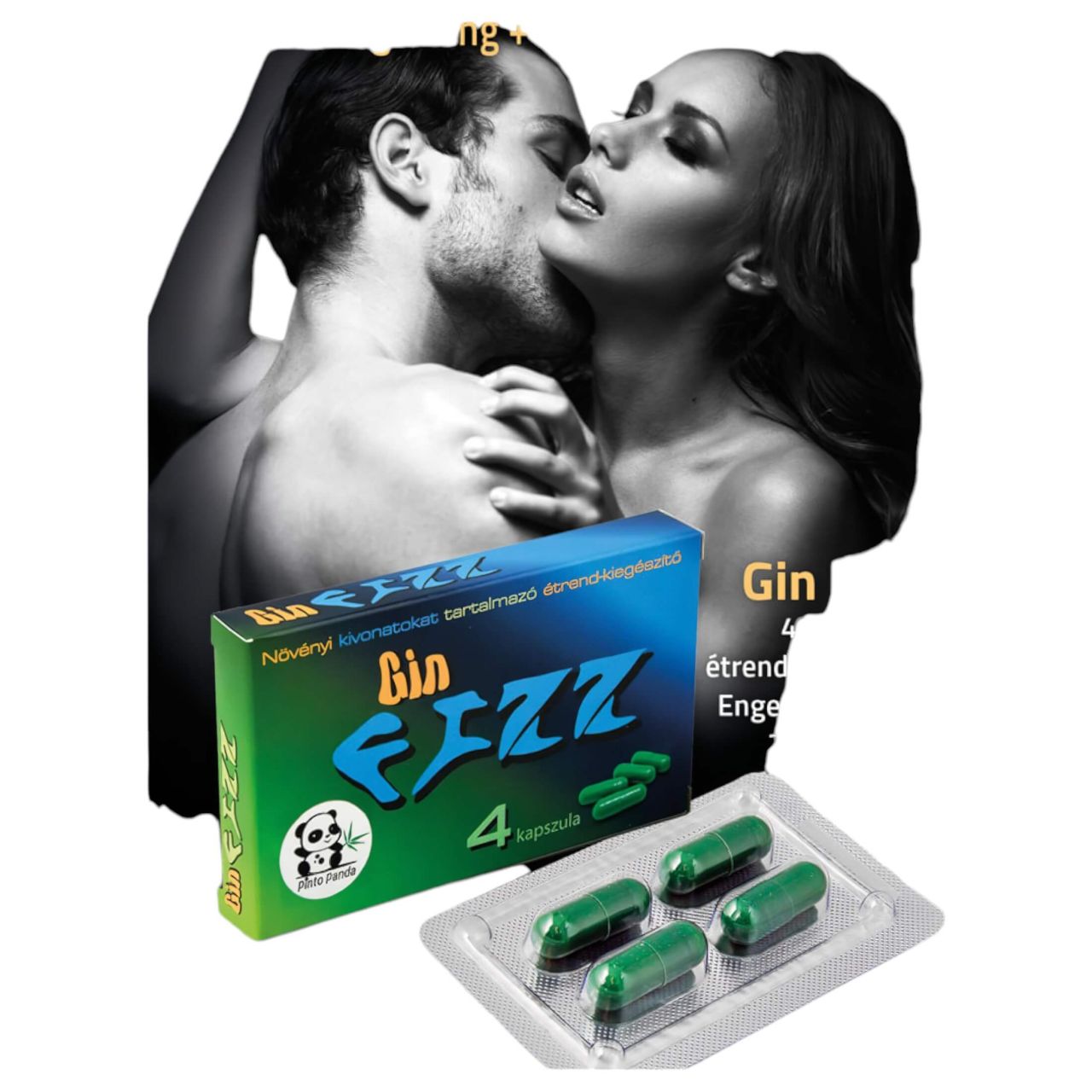 Gin FIZZ Plus - étrend kiegészítő (4db)