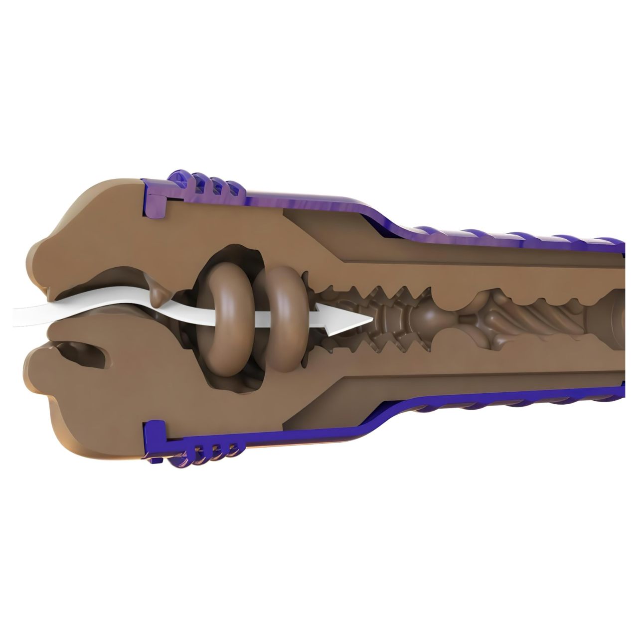 Fleshlight Boost Blow - élethű száj maszturbátor (barna) Fleshlight Boost Blow - élethű száj maszturbátor (barna)