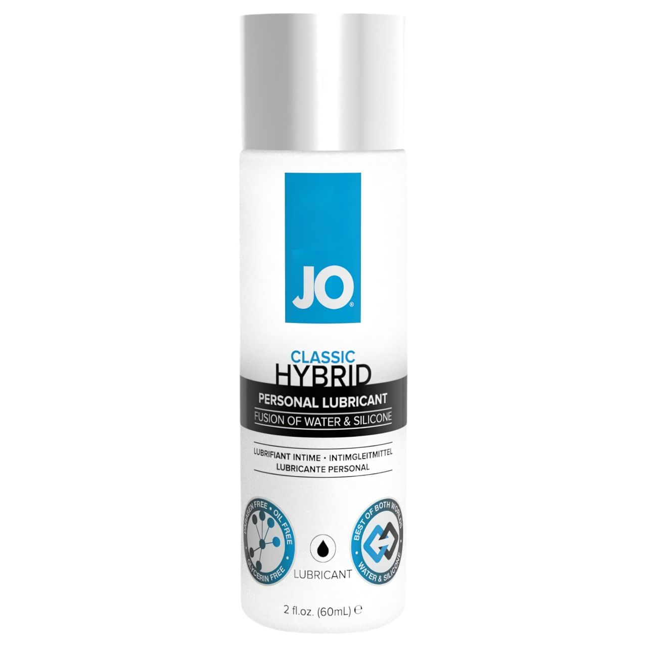 System JO Classic Hybrid - vegyesbázisú síkosító (60ml) System JO Classic Hybrid - vegyesbázisú síkosító (60ml)