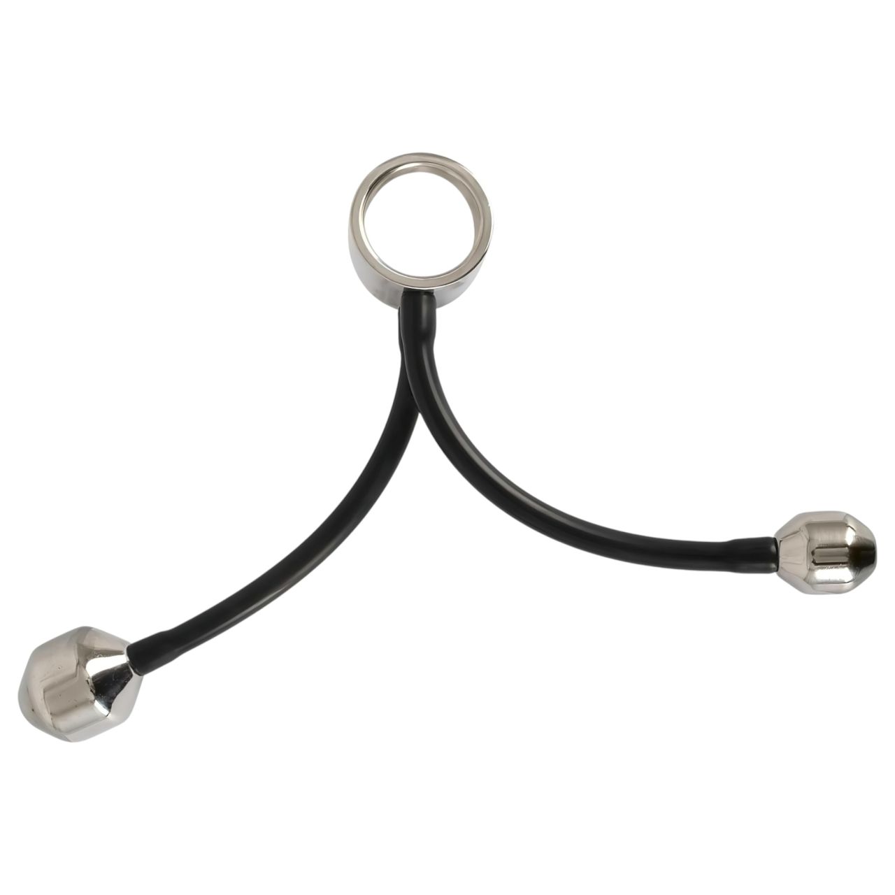 You2Toys Heavy Gear - heregyűrű anál súllyal (fekete) You2Toys Heavy Gear - heregyűrű anál súllyal (fekete)