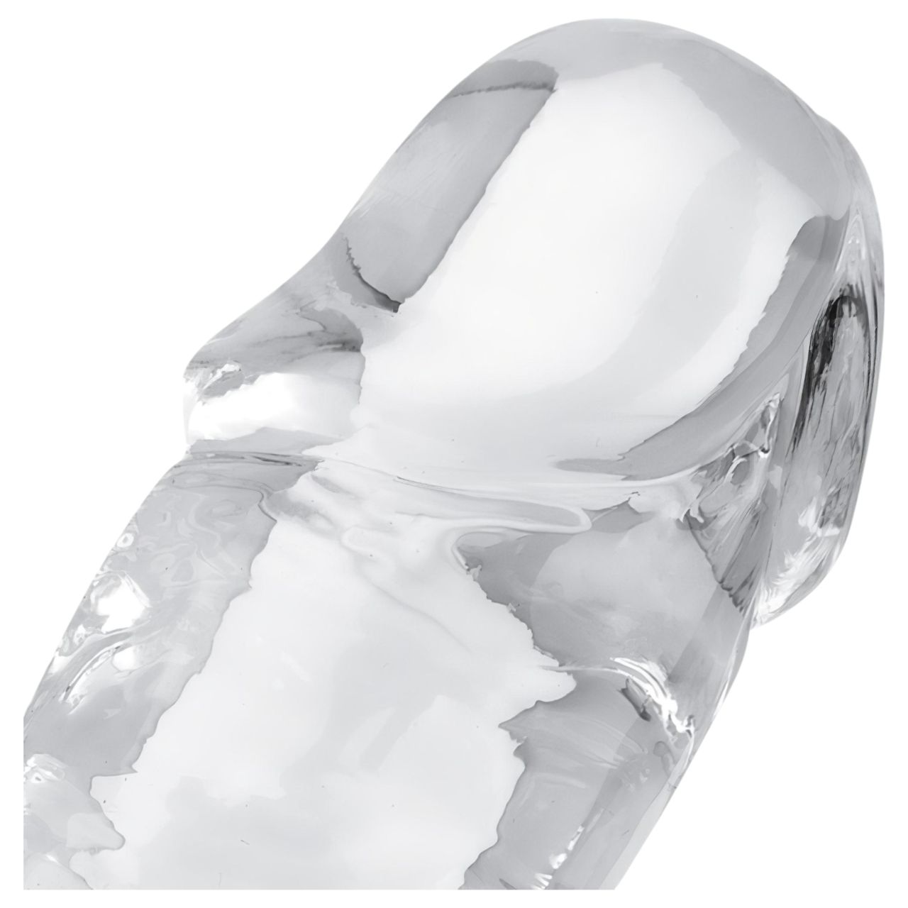 EasyToys - zselés dildó - 16cm (átlátszó) EasyToys - zselés dildó - 16cm (átlátszó)