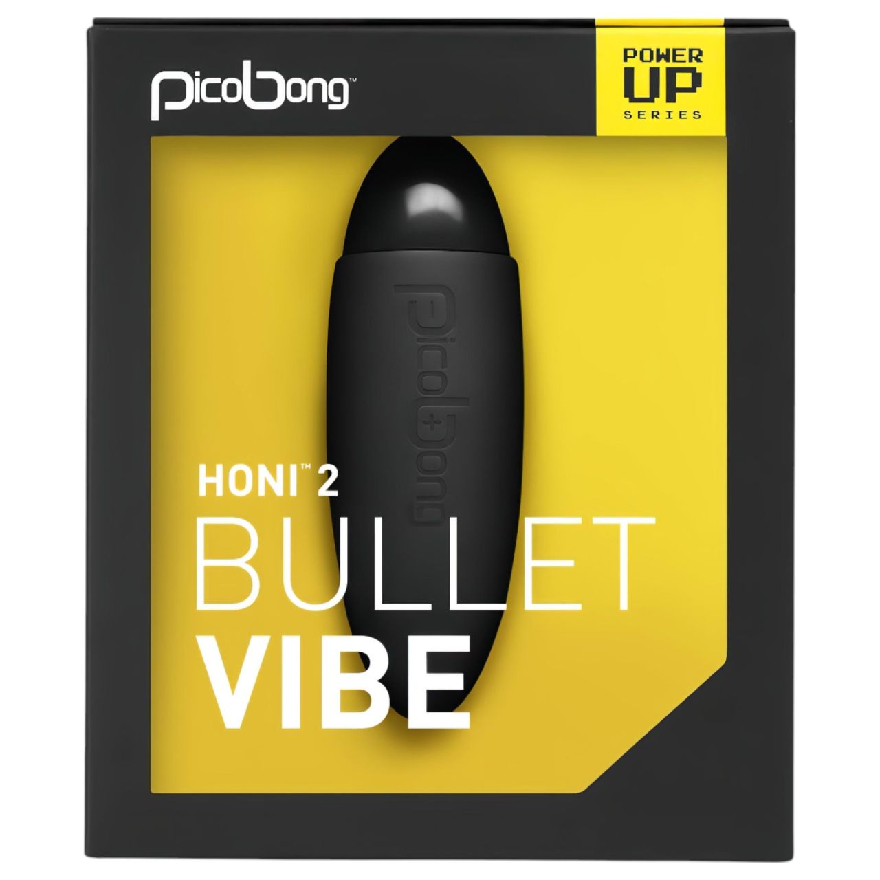 Picobong Honi 2 - vízálló vibrációs tojás (fekete) Picobong Honi 2 - vízálló vibrációs tojás (fekete)