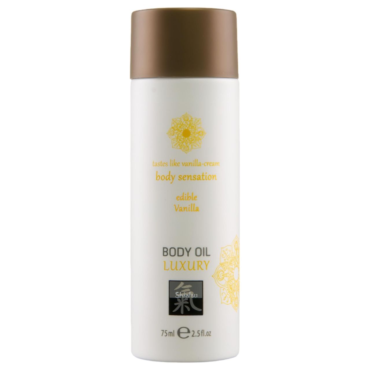 Shiatsu Luxury - ehető masszázsolaj - vanília (75ml) Shiatsu Luxury - ehető masszázsolaj - vanília (75ml)