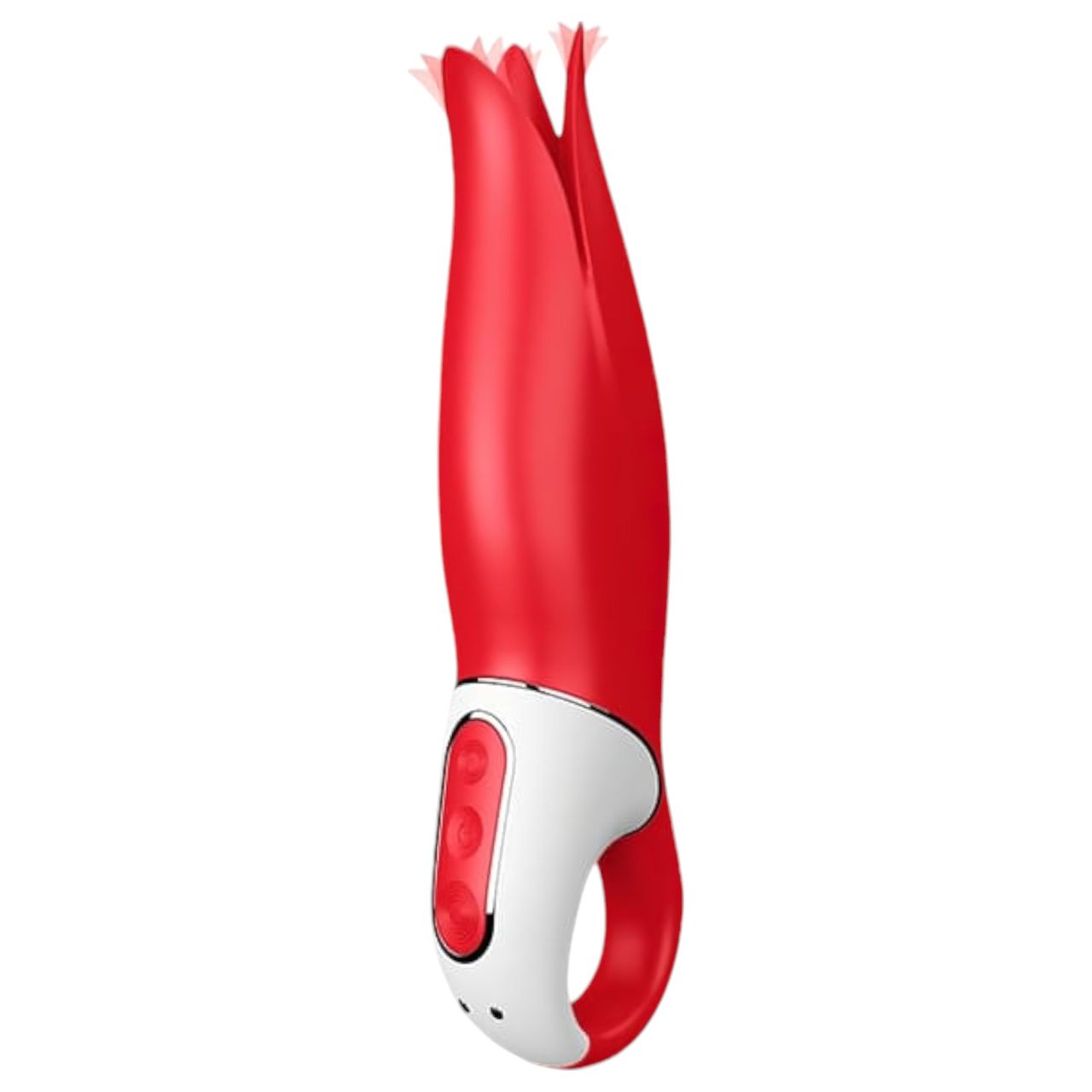 Satisfyer Power Flower - akkus, vízálló vibrátor (piros) Satisfyer Power Flower - akkus, vízálló vibrátor (piros)
