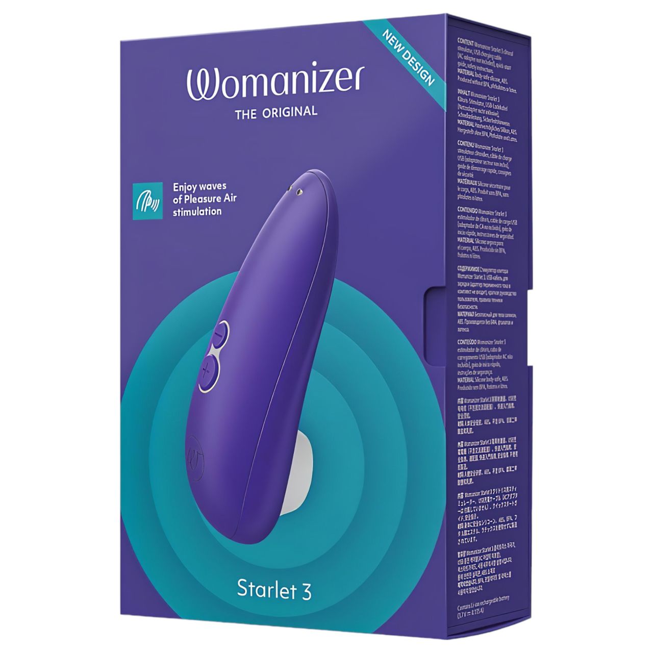 Womanizer Starlet 3 - léghullámos csiklóizgató (kék) Womanizer Starlet 3 - léghullámos csiklóizgató (kék)