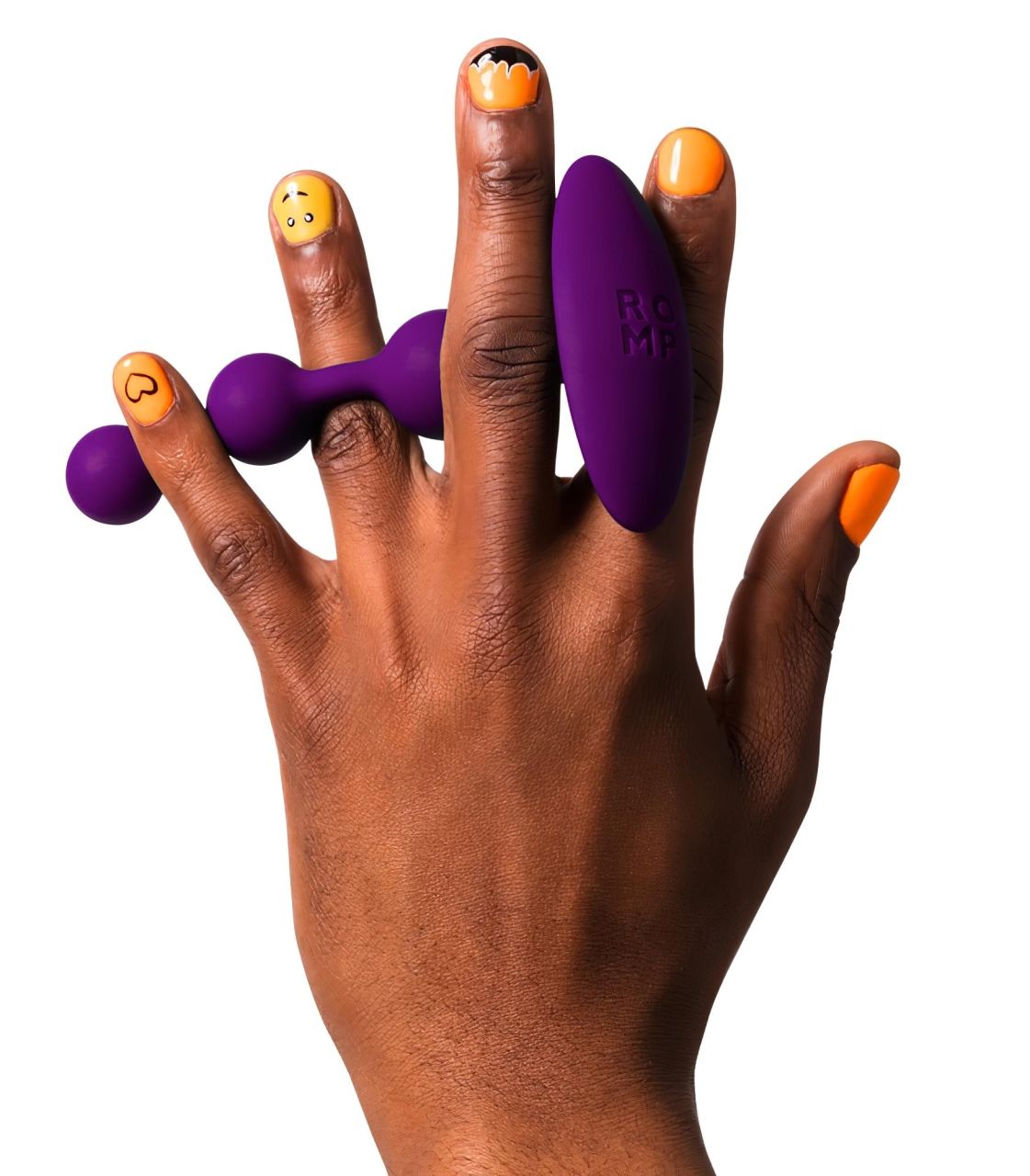 ROMP Amp - gyöngyös anál dildó (lila) ROMP Amp - gyöngyös anál dildó (lila)